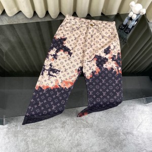Fire cloud printing full print jeans