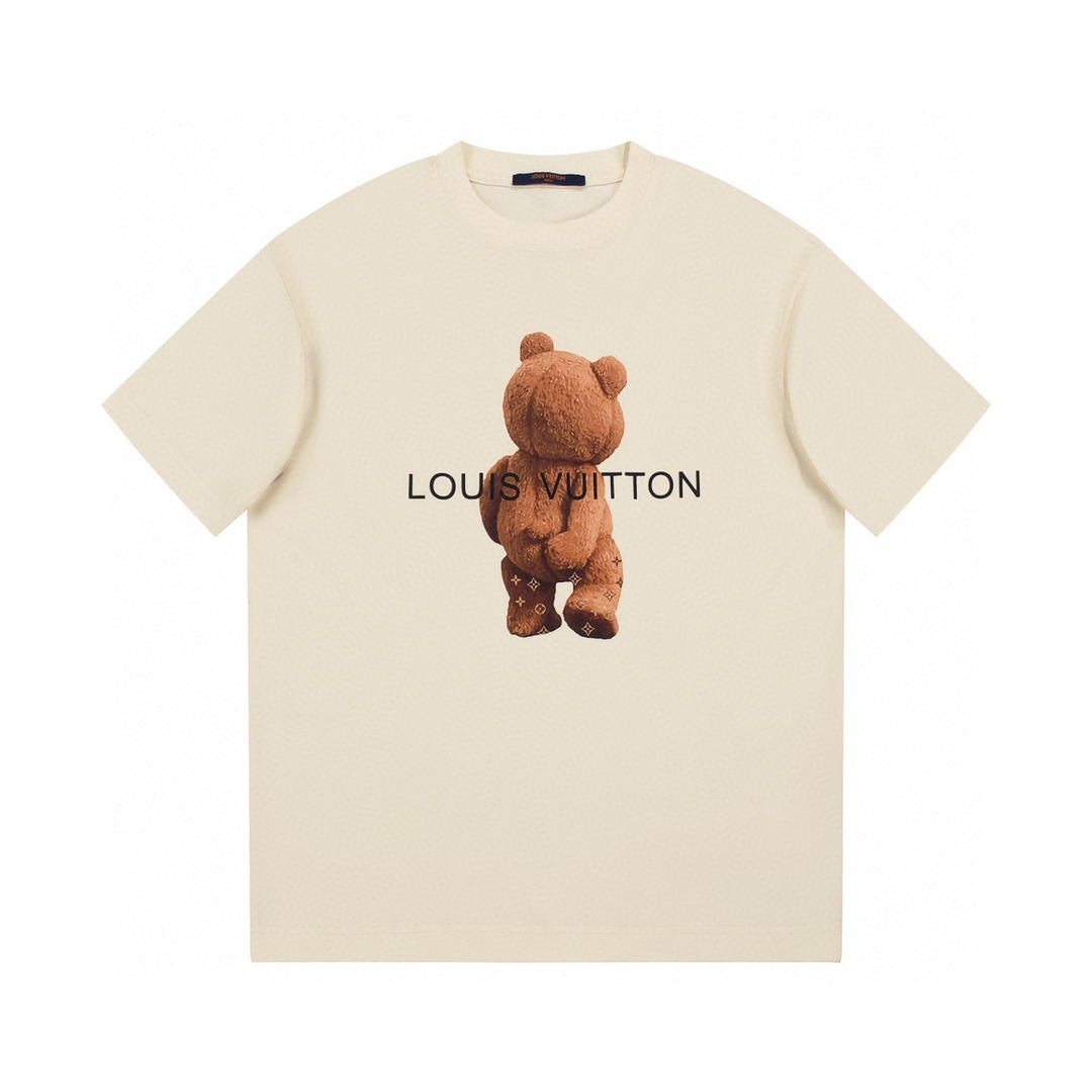 Bear print fashion t-shirt Bear print fashion t-shirt