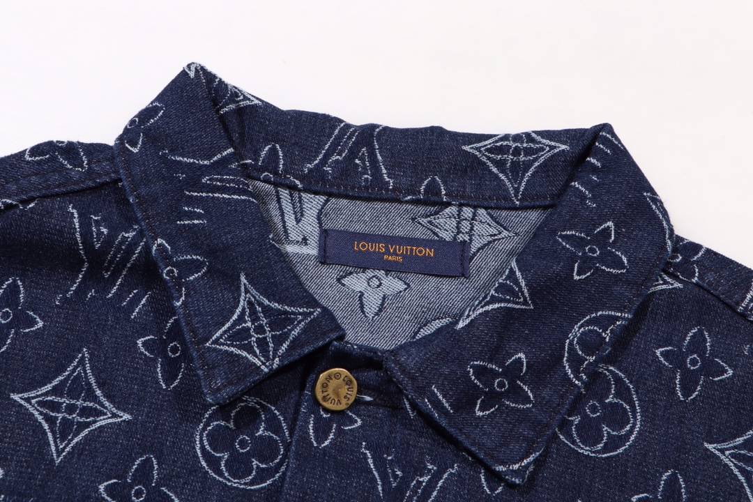 New jacquard full print denim jacket New jacquard full print denim jacket