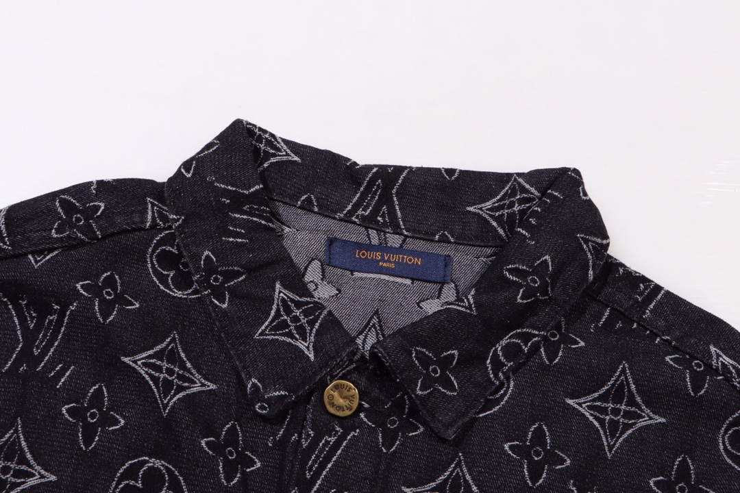 New jacquard full print denim jacket New jacquard full print denim jacket