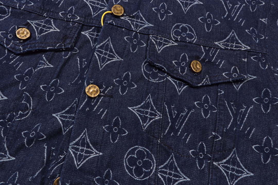 New jacquard full print denim jacket New jacquard full print denim jacket