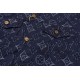 New jacquard full print denim jacket New jacquard full print denim jacket