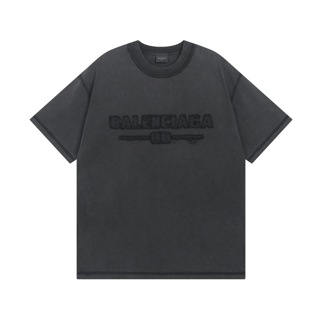 Embroidery wash t-shirt Embroidery wash t-shirt