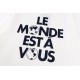 2025FW Letter print t-shirt 2025FW Letter print t-shirt