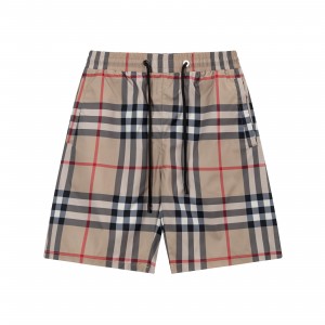 Leisure plaid shorts
