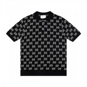 Letter full print polo