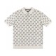 Letter full print polo Letter full print polo