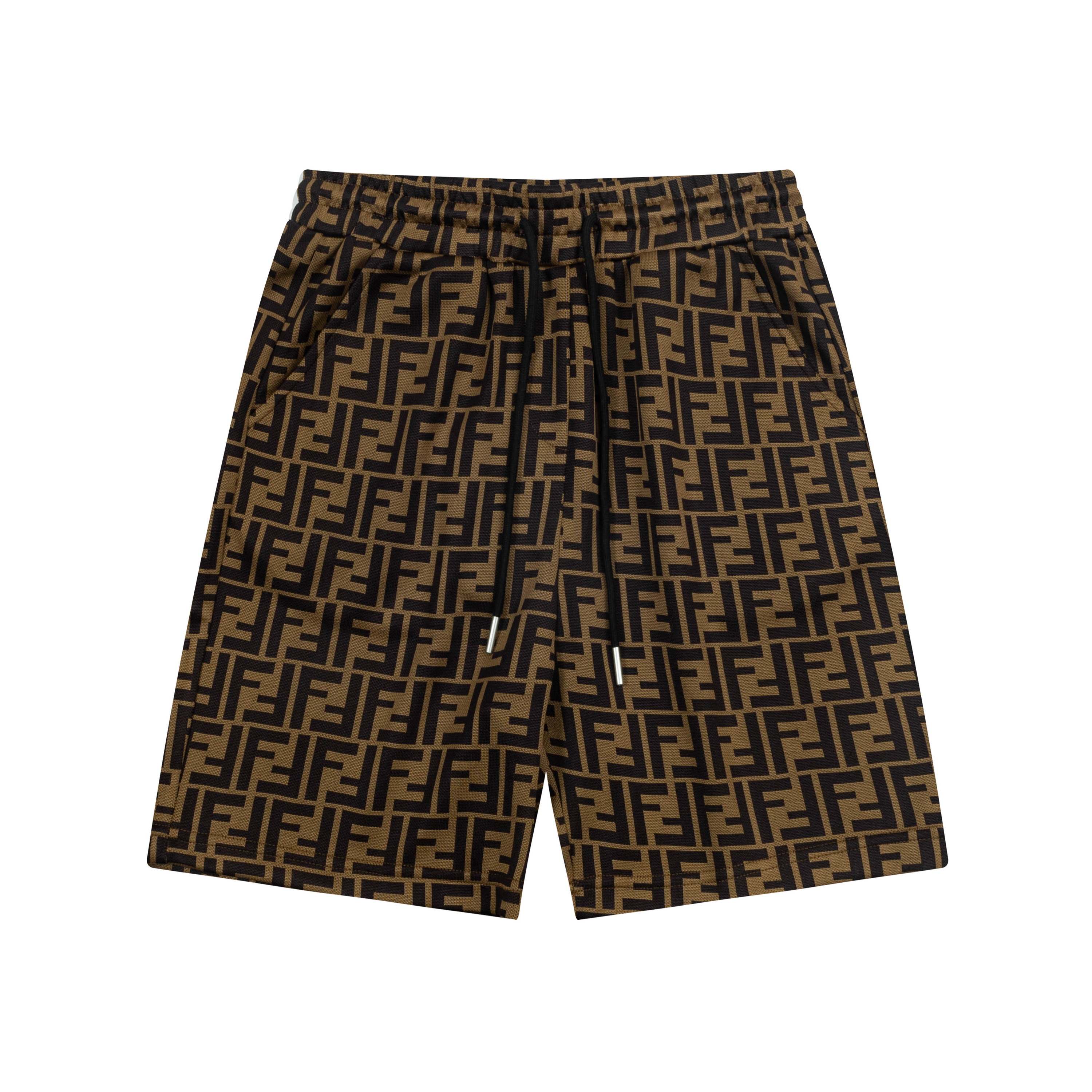 Full logo knitted shorts Full logo knitted shorts