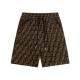 Full logo knitted shorts Full logo knitted shorts