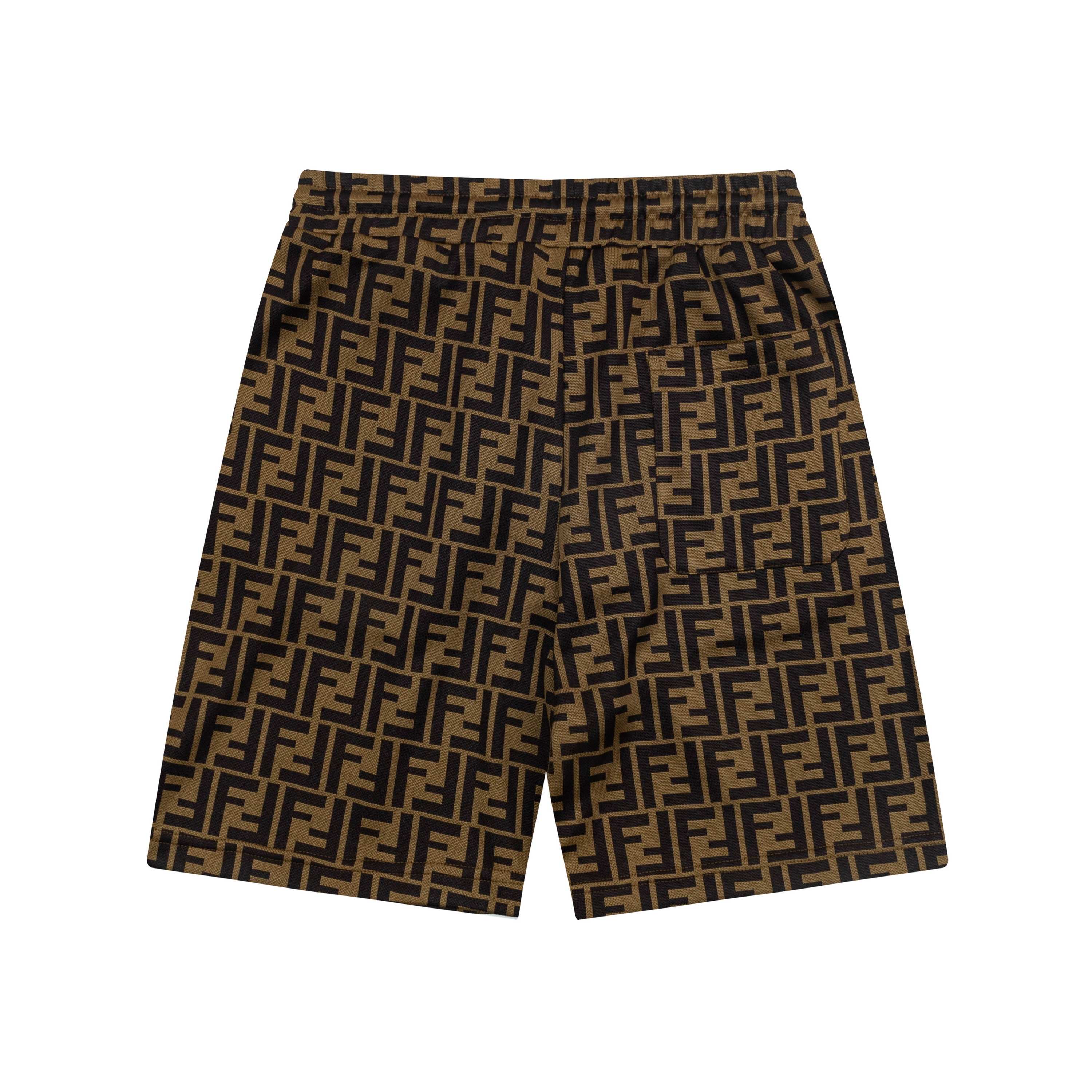 Full logo knitted shorts Full logo knitted shorts