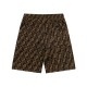 Full logo knitted shorts Full logo knitted shorts