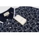 Full print cotton polo shirt