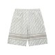 Stripe splicing beach shorts Stripe splicing beach shorts