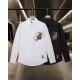 Western denim heavy craftsmanship embroidered long-sleeved shirt Western denim heavy craftsmanship embroidered long-sleeved shirt