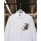Western denim heavy craftsmanship embroidered long-sleeved shirt Western denim heavy craftsmanship embroidered long-sleeved shirt