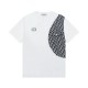 2025ss embroidered splicing t-shirt 2025ss embroidered splicing t-shirt