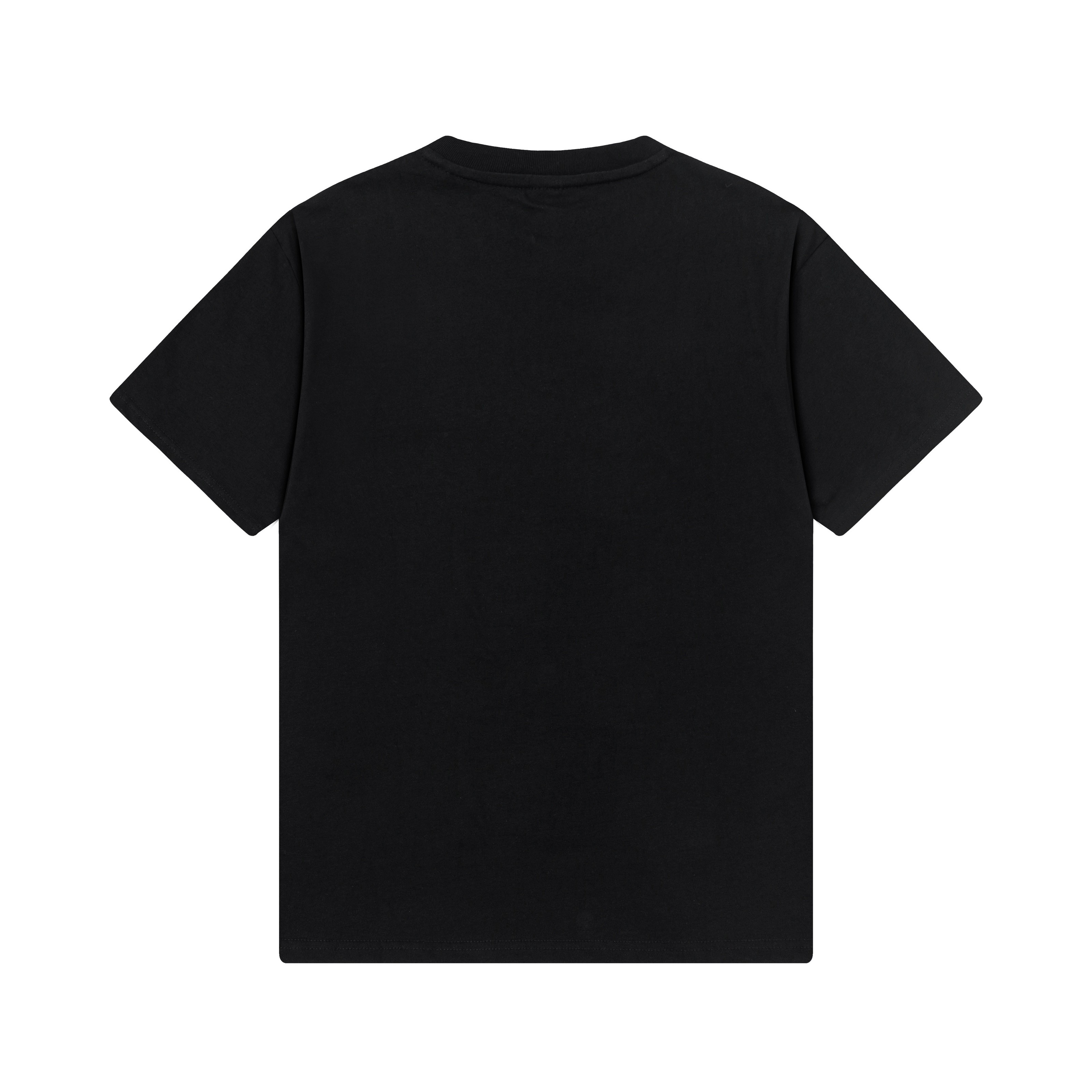 2025ss embroidered splicing t-shirt 2025ss embroidered splicing t-shirt
