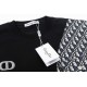2025ss embroidered splicing t-shirt 2025ss embroidered splicing t-shirt