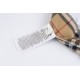 Plaid splicing embroidery polo shirt Plaid splicing embroidery polo shirt