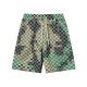Creative grid knitted shorts Creative grid knitted shorts