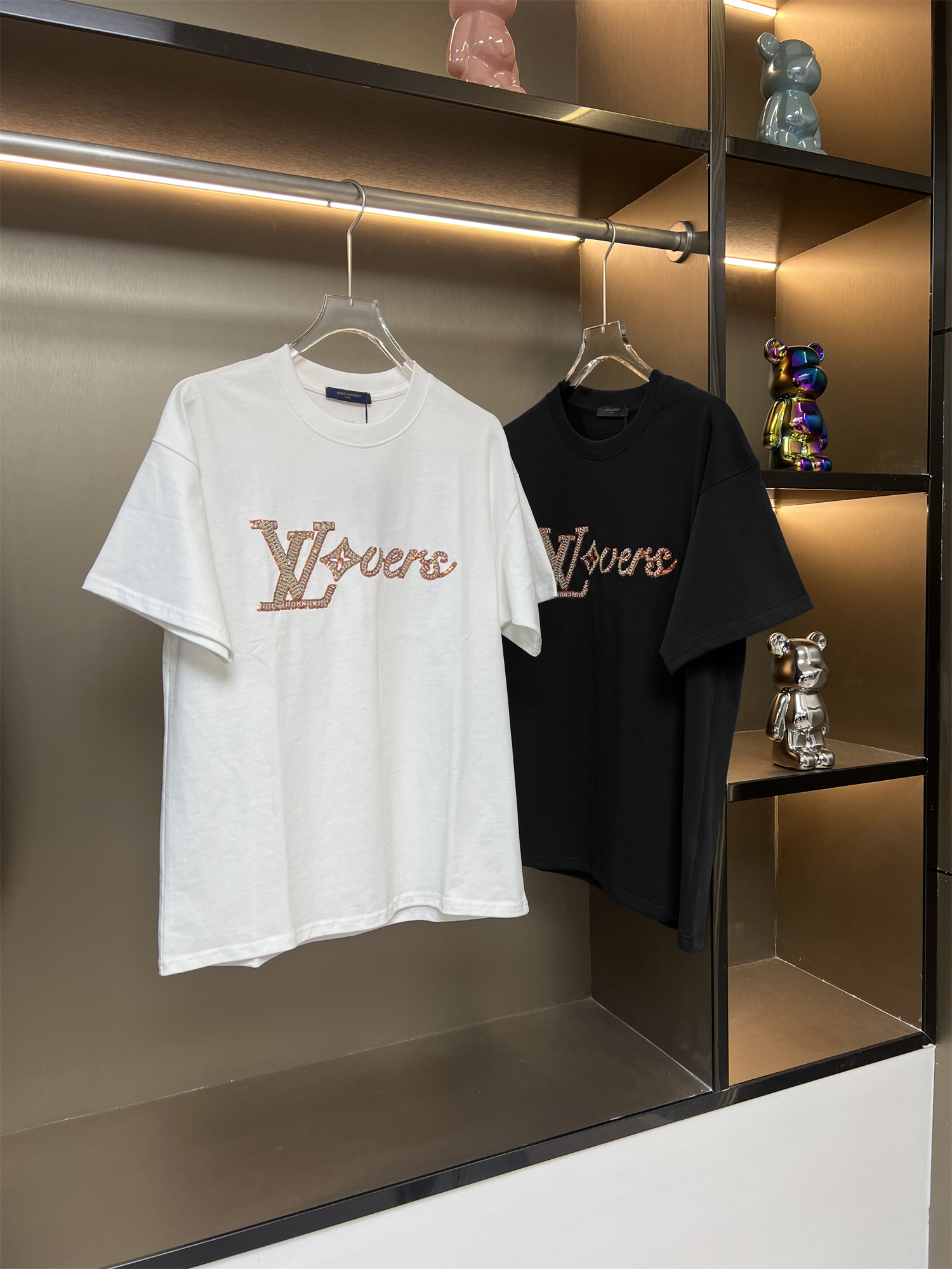 2025ss Letter embroidery t-shirt 2025ss Letter embroidery t-shirt