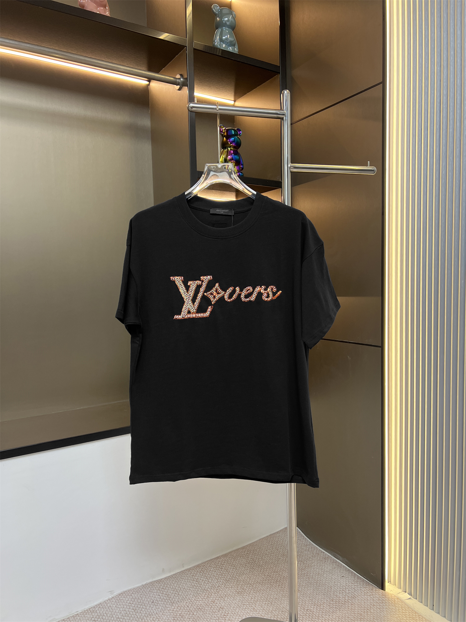 2025ss Letter embroidery t-shirt 2025ss Letter embroidery t-shirt