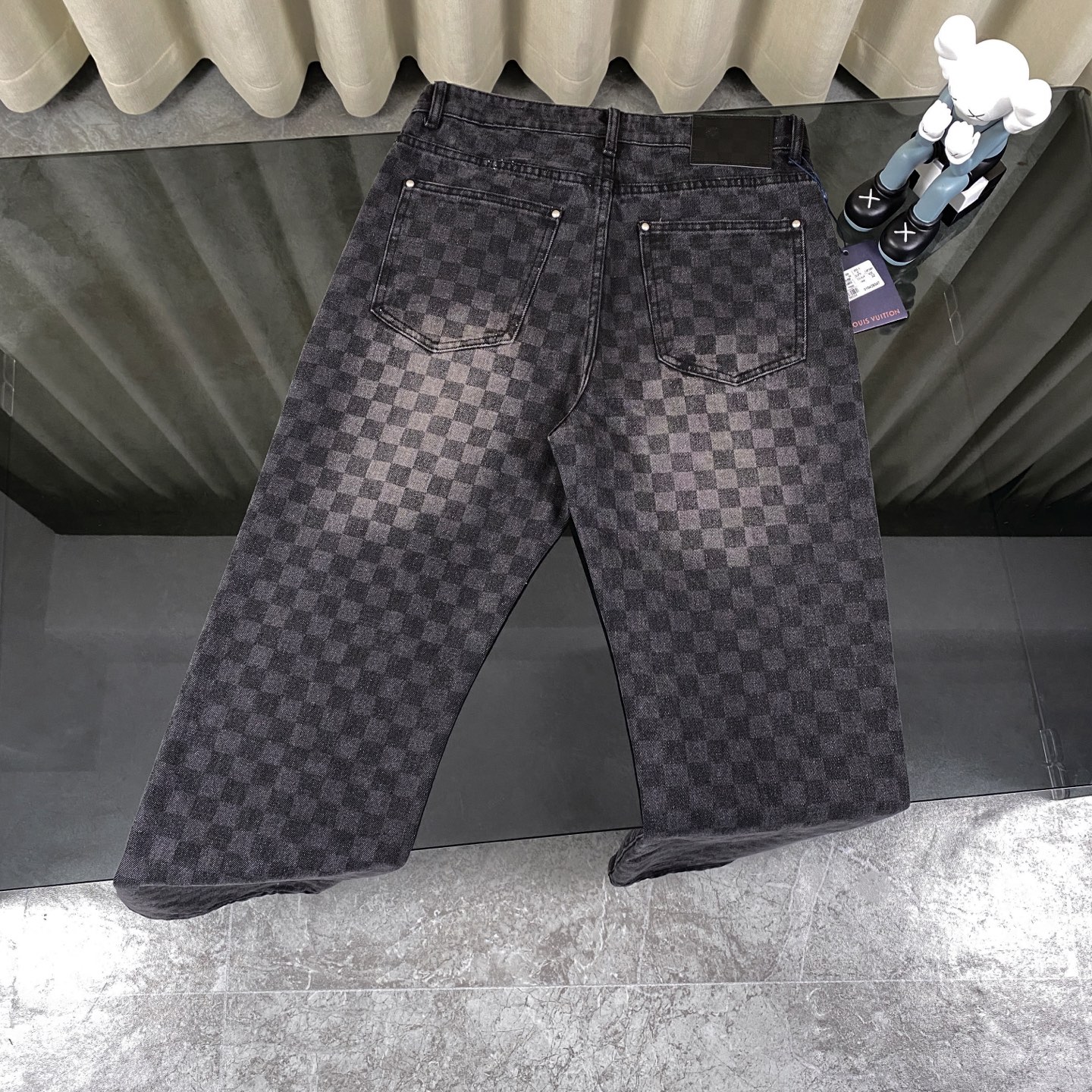 Checkered gradient jeans Checkered gradient jeans