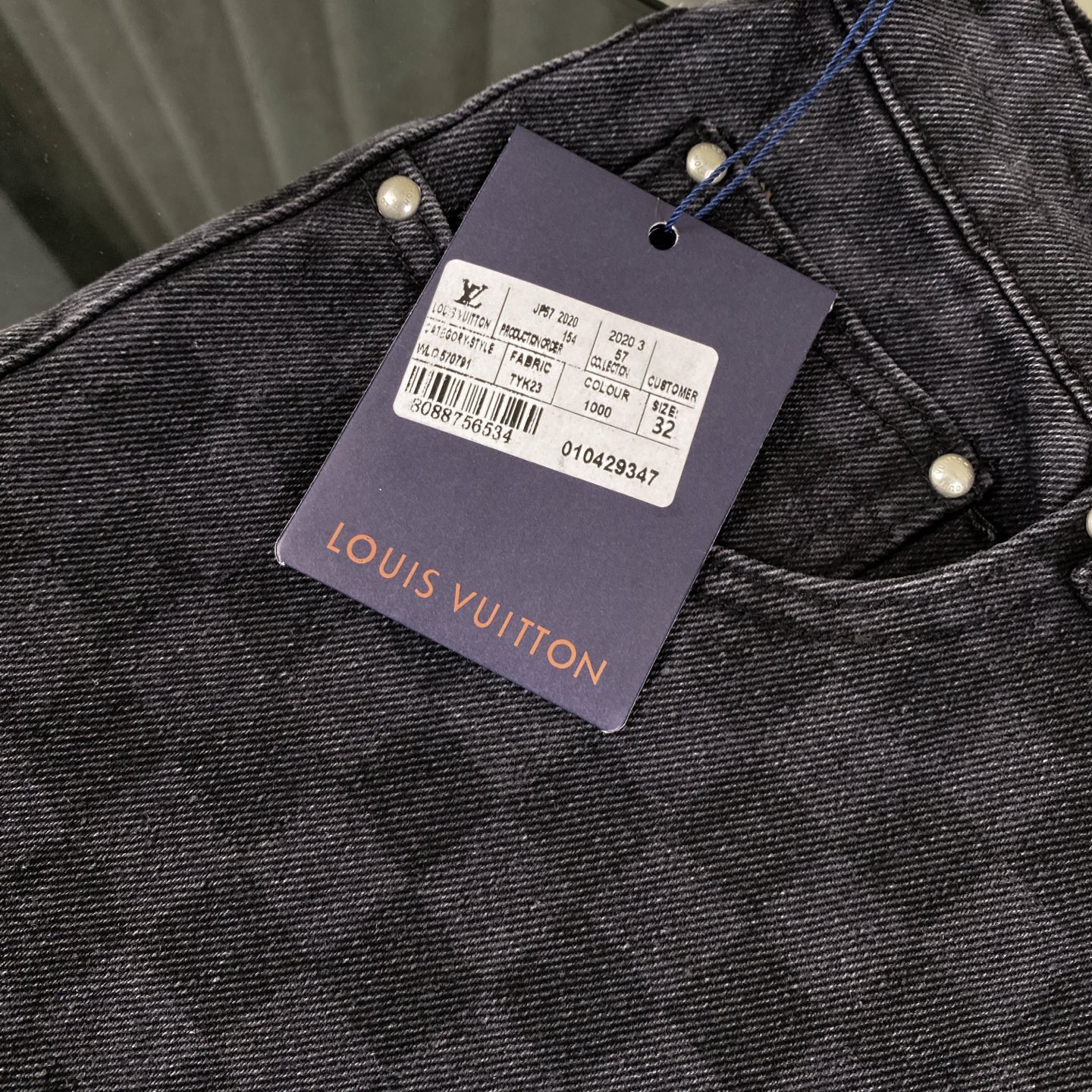 Checkered gradient jeans Checkered gradient jeans