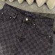 Checkered gradient jeans Checkered gradient jeans