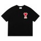 Solid color love short sleeve T-shirt Solid color love short sleeve T-shirt