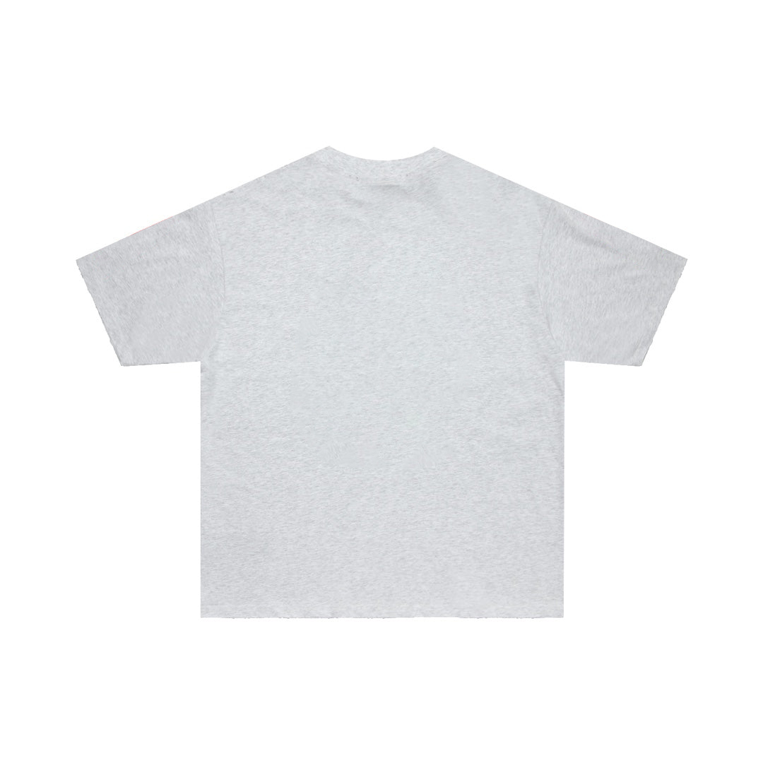 Solid color love short sleeve T-shirt Solid color love short sleeve T-shirt