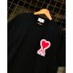 Solid color love short sleeve T-shirt Solid color love short sleeve T-shirt