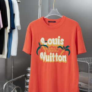 Coconut tree knitwear t-shirt