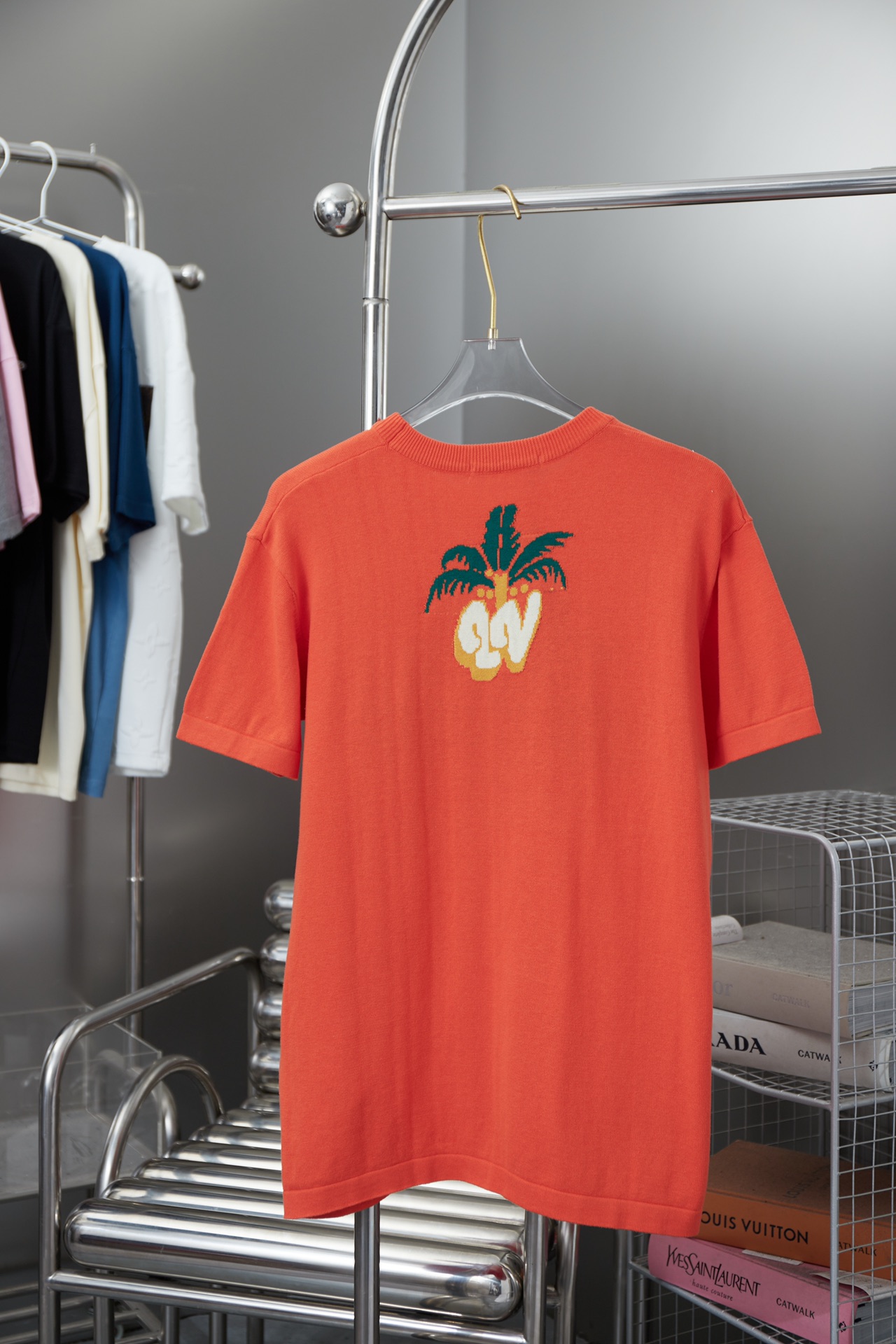 Coconut tree knitwear t-shirt Coconut tree knitwear t-shirt