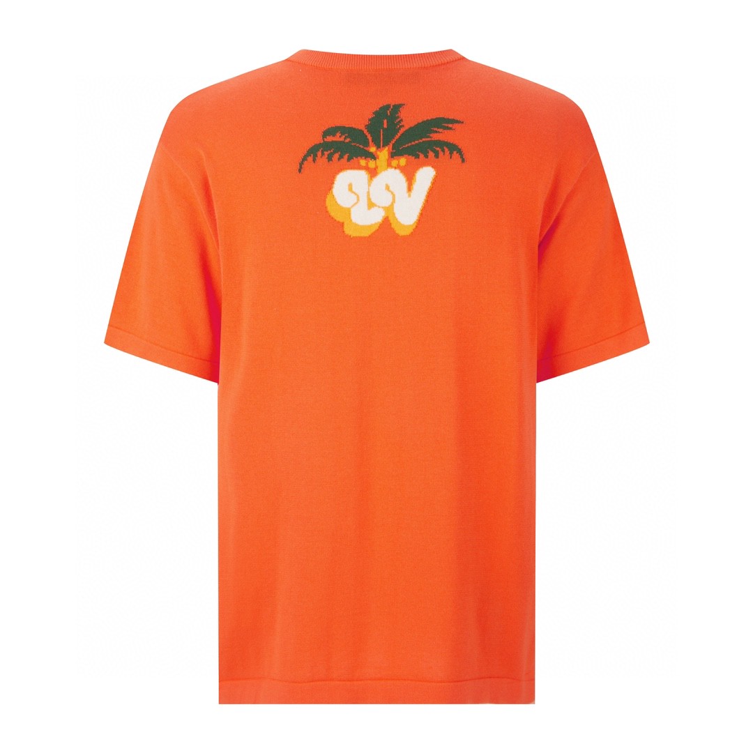 Coconut tree knitwear t-shirt Coconut tree knitwear t-shirt