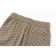 Striped patchwork knitted shorts Striped patchwork knitted shorts