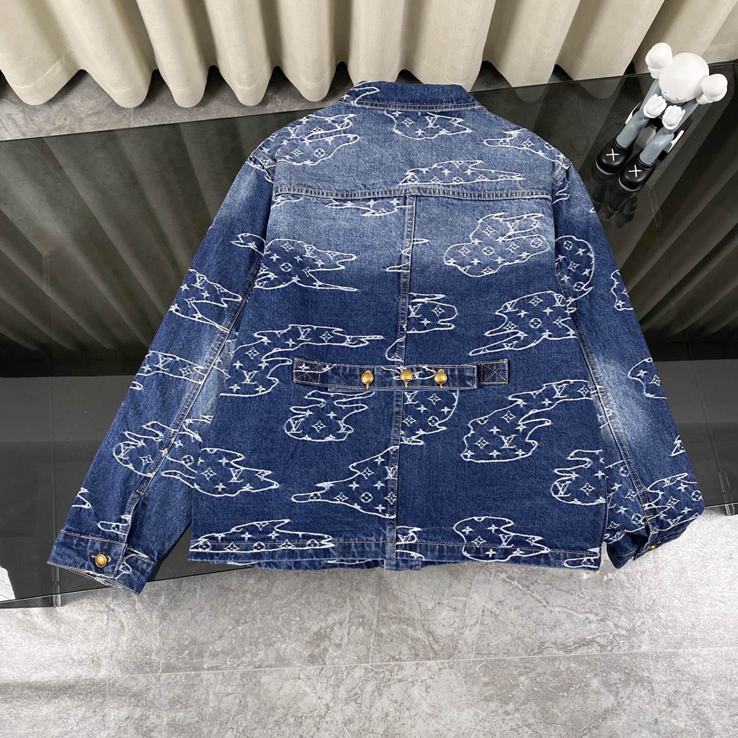 Cloud washed denim jacket Cloud washed denim jacket