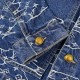 Cloud washed denim jacket Cloud washed denim jacket