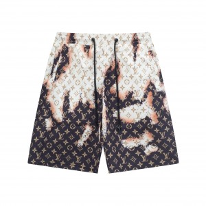 Full print stitching shadow beach Shorts