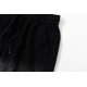 Embroidered spliced knitted shorts Embroidered spliced knitted shorts