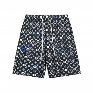 Full print knitting shorts