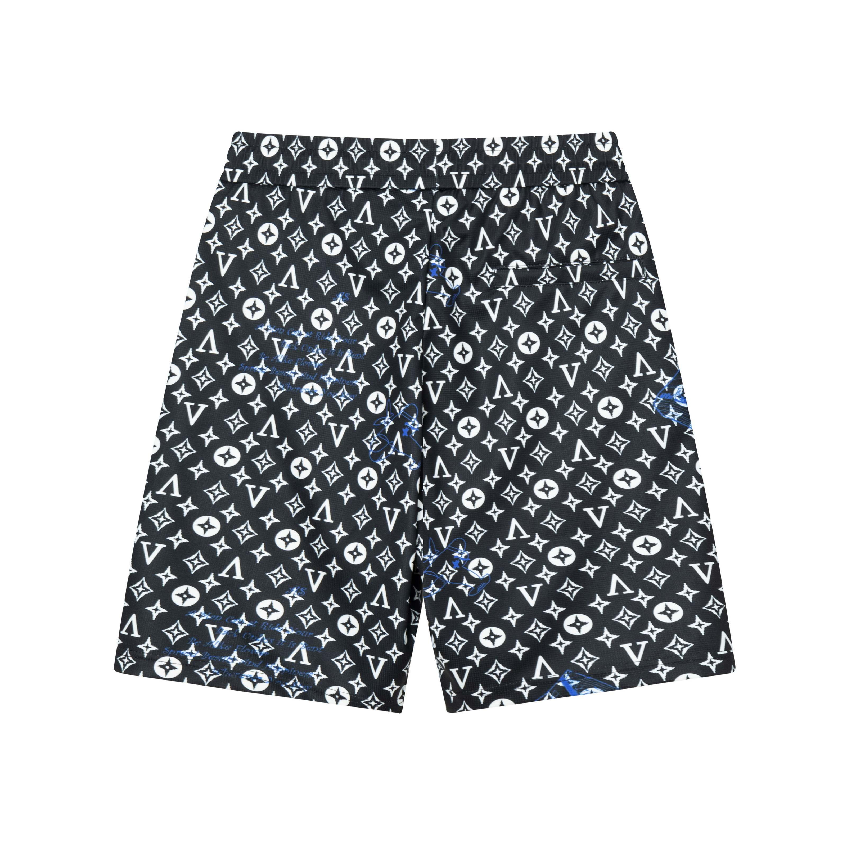 Full print knitting shorts Full print knitting shorts