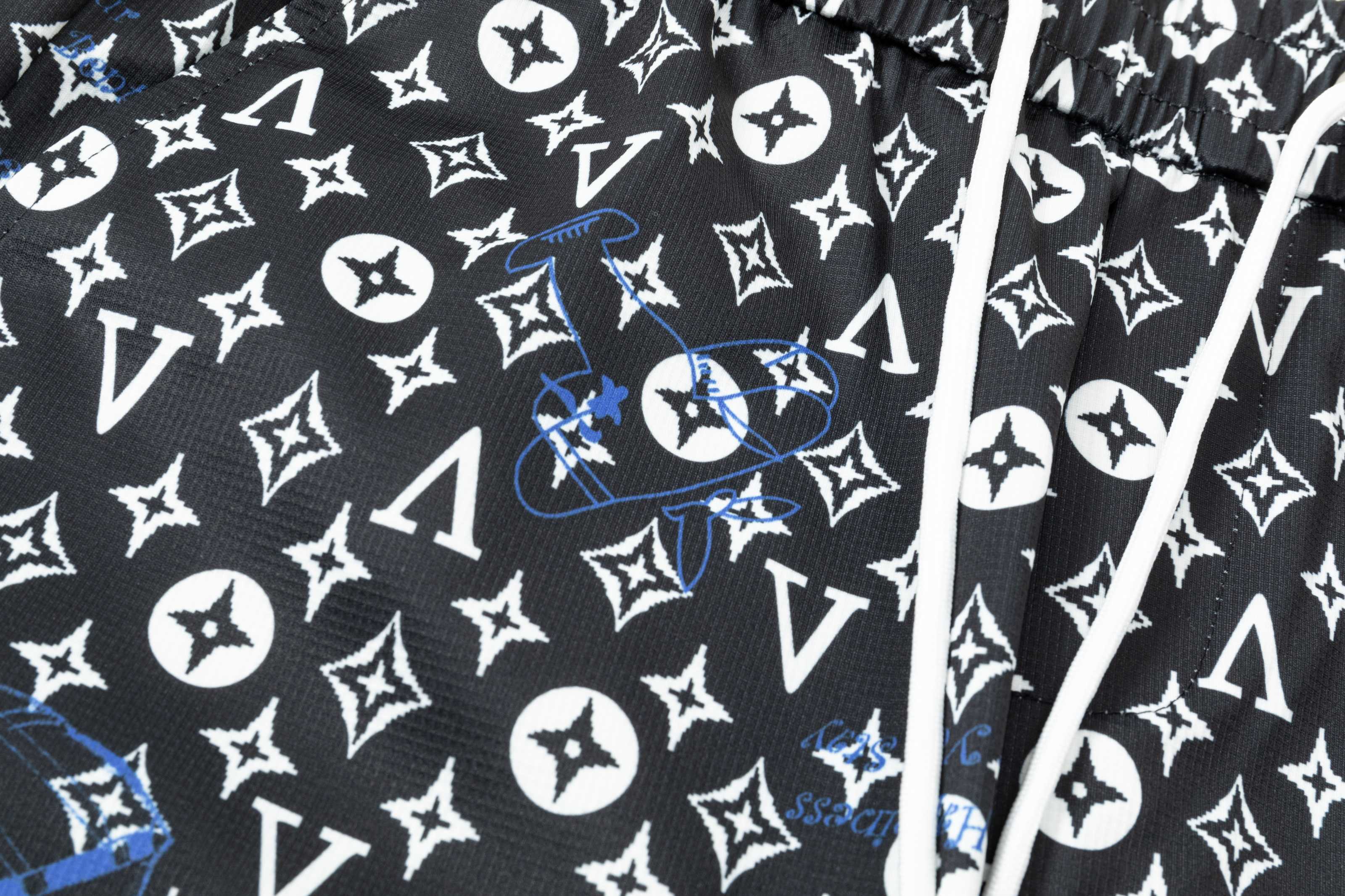 Full print knitting shorts Full print knitting shorts