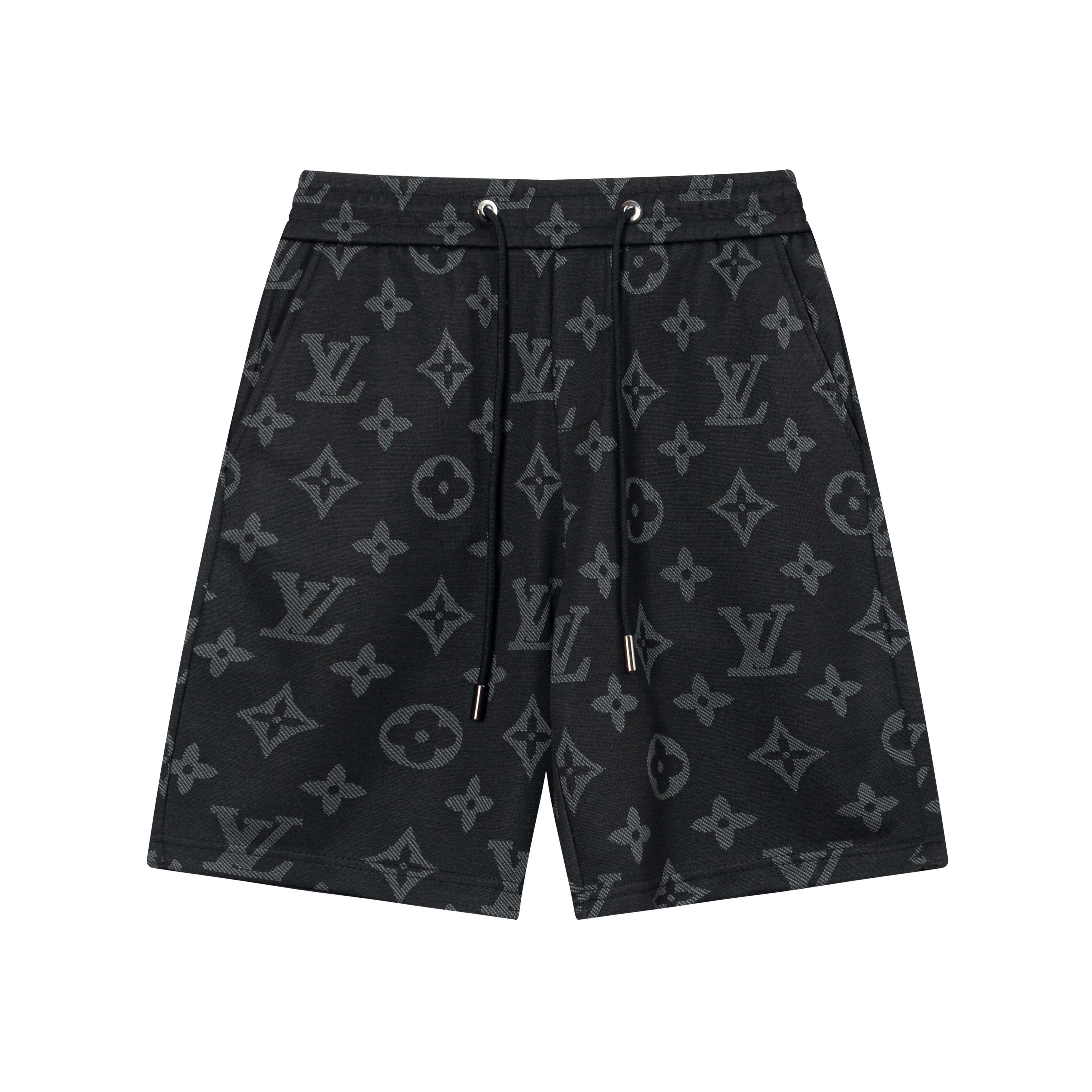 Full print pattern knitted craft shorts Full print pattern knitted craft shorts