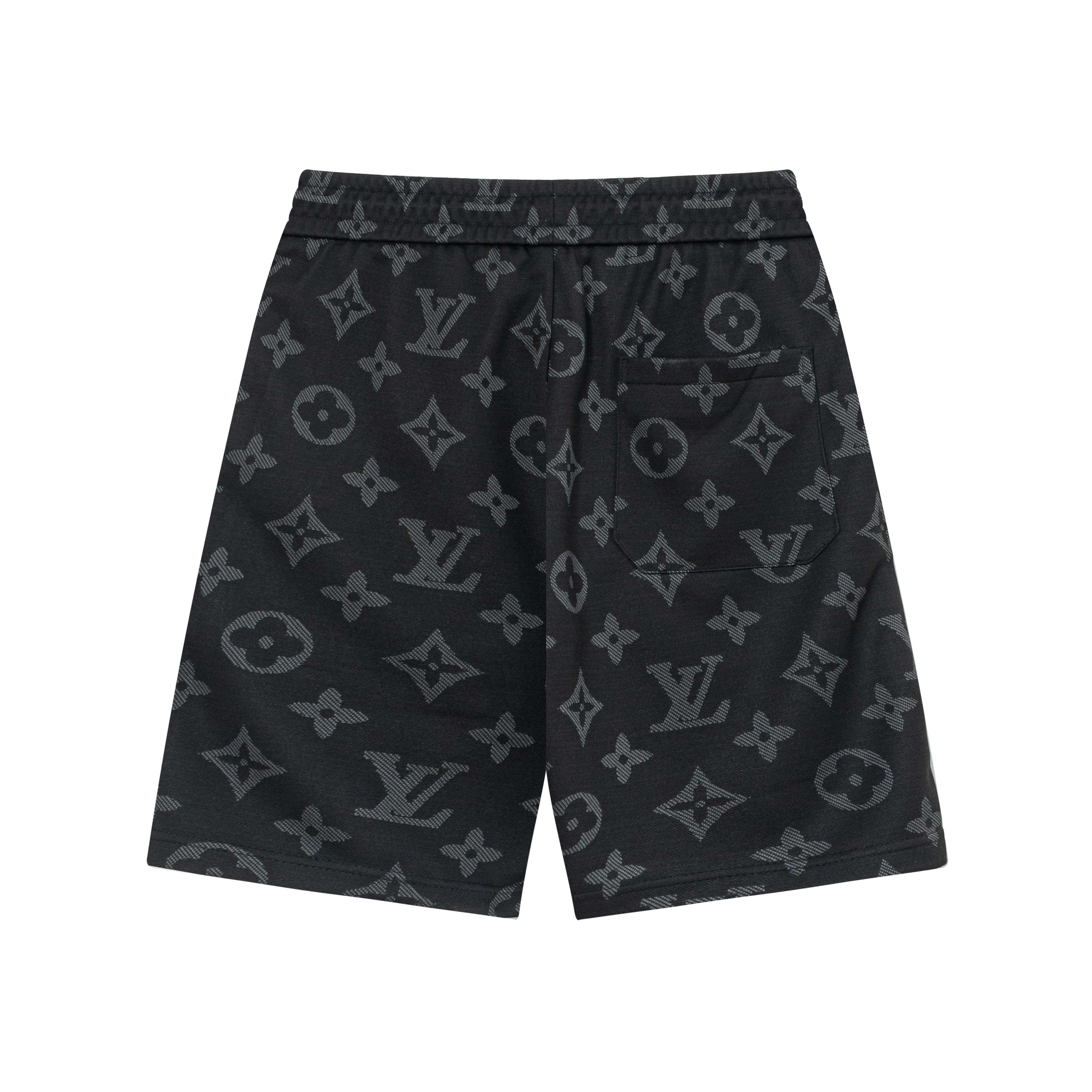 Full print pattern knitted craft shorts Full print pattern knitted craft shorts