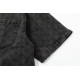 Full print jacquard denim short-sleeved shirt Full print jacquard denim short-sleeved shirt